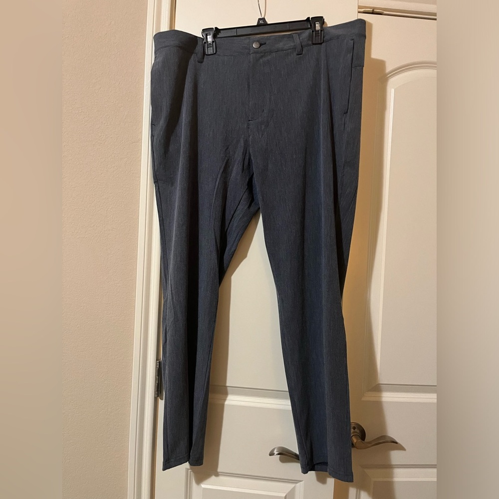 Adidas Crosshatch golf pants gray 40x30